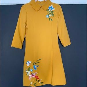 Vintage embroidered dress